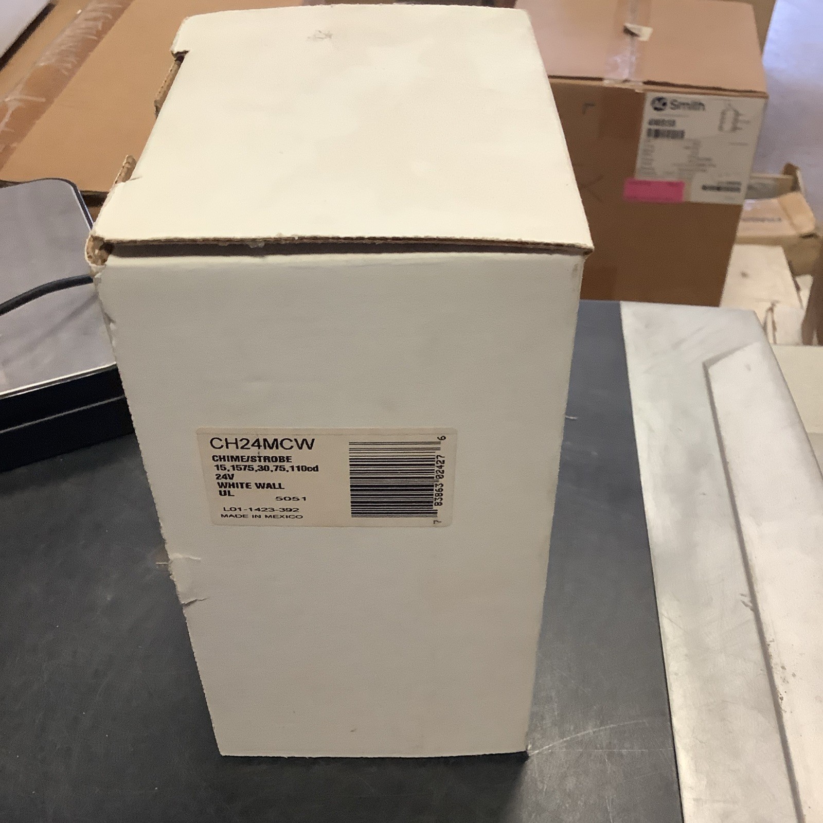 System Sensor CH24MCW – 24V White Wall Chime/Strobe