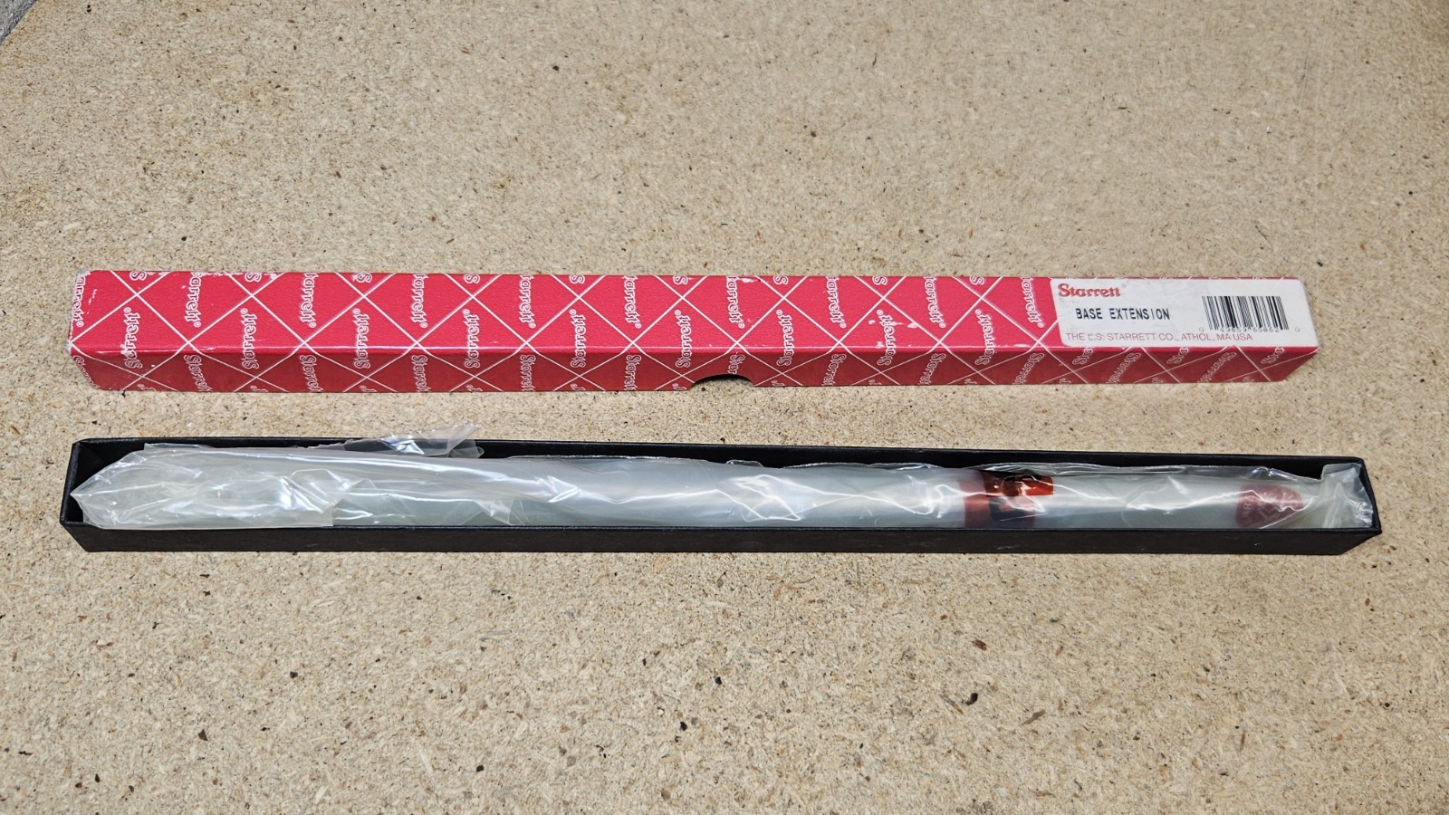 Starrett No. PT22288 12″ extension for a 450 series dial depth gage – U.S.A.