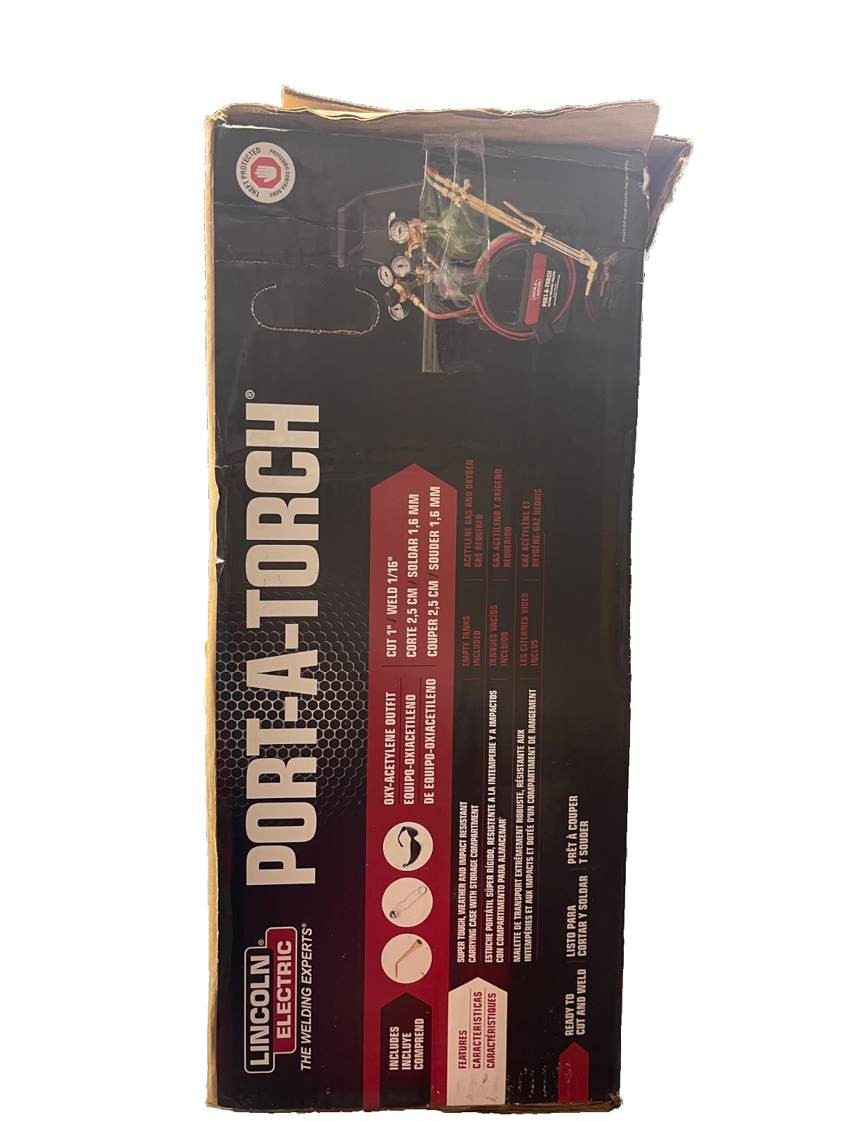 NEW! Lincoln Electric Port-A-Torch Kit – Model# KH990