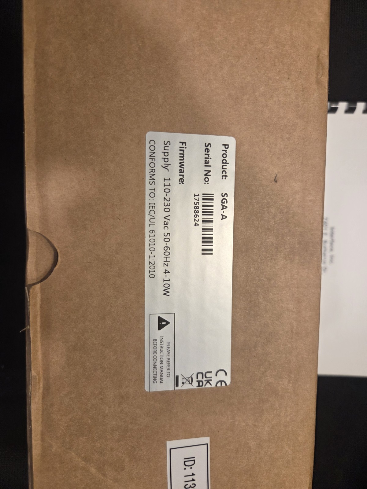Interface SGA-A Strain Gauge Load Cell Powered Signal Conditioner, 110-230VAC