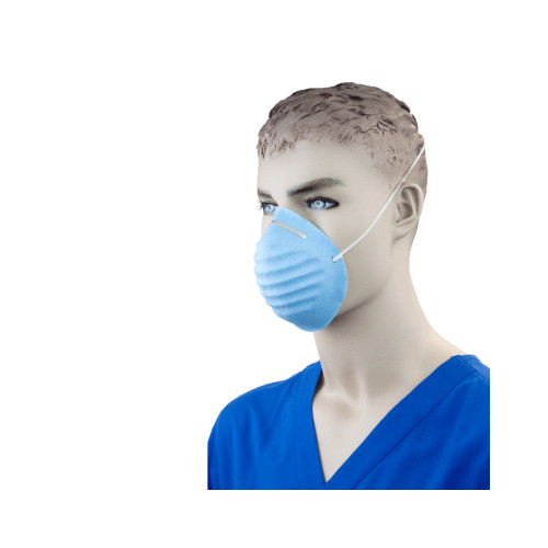 Dynarex 2203 Molded Face Masks Blue 50/Pk