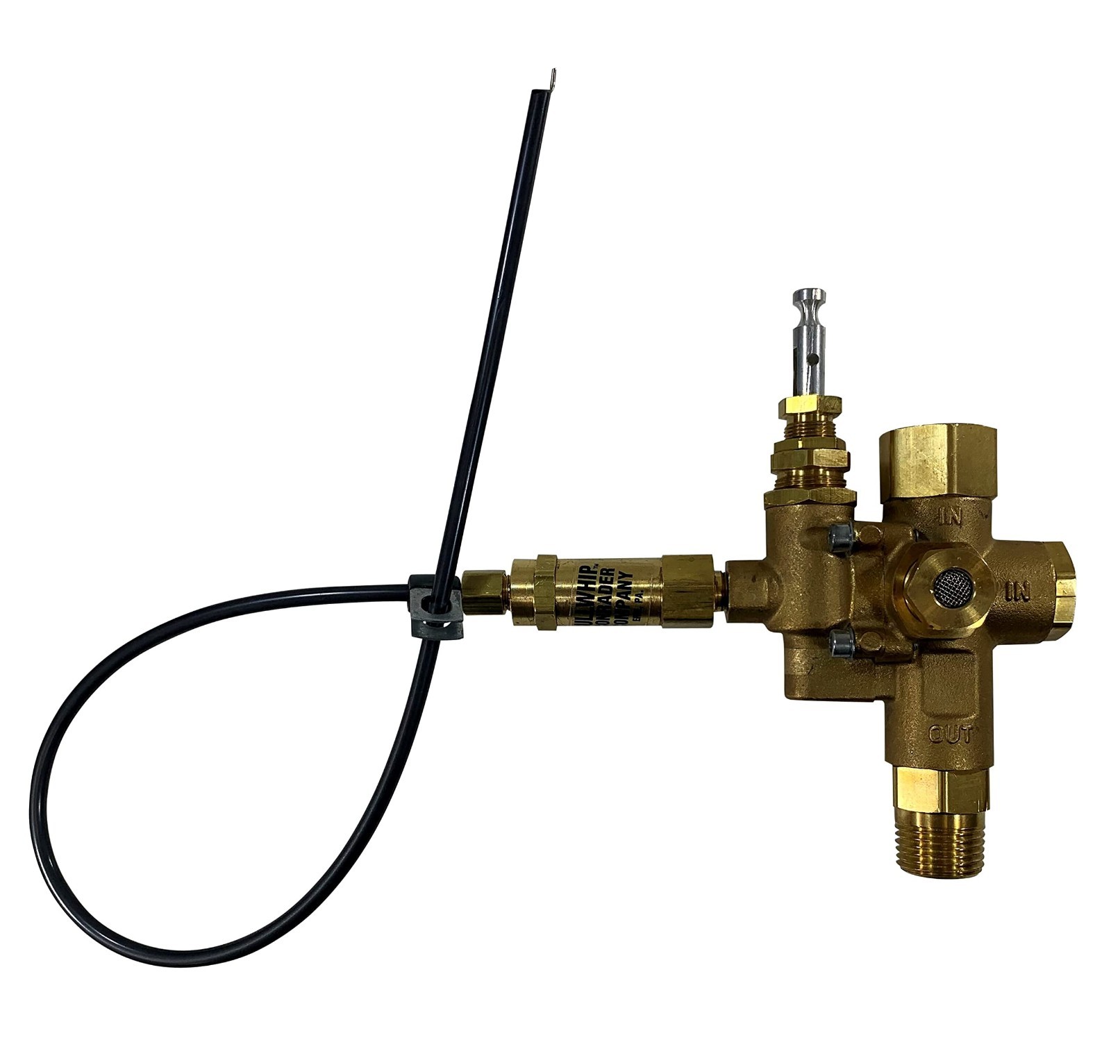 1/2″ NPT Unloader Valve & Throttle Control Cable for 6.5HP Air Compressors 125-1