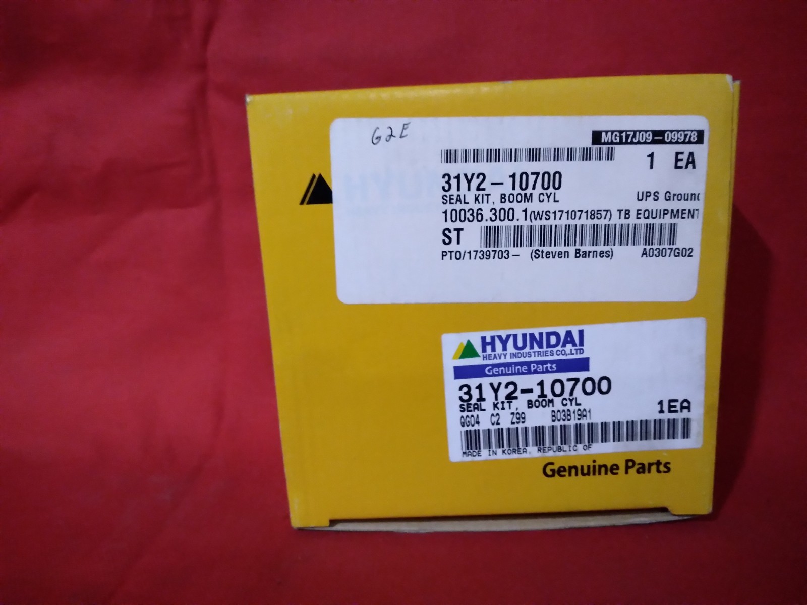 31Y2-10700 CYLINDER SEAL KIT HYUNDAI