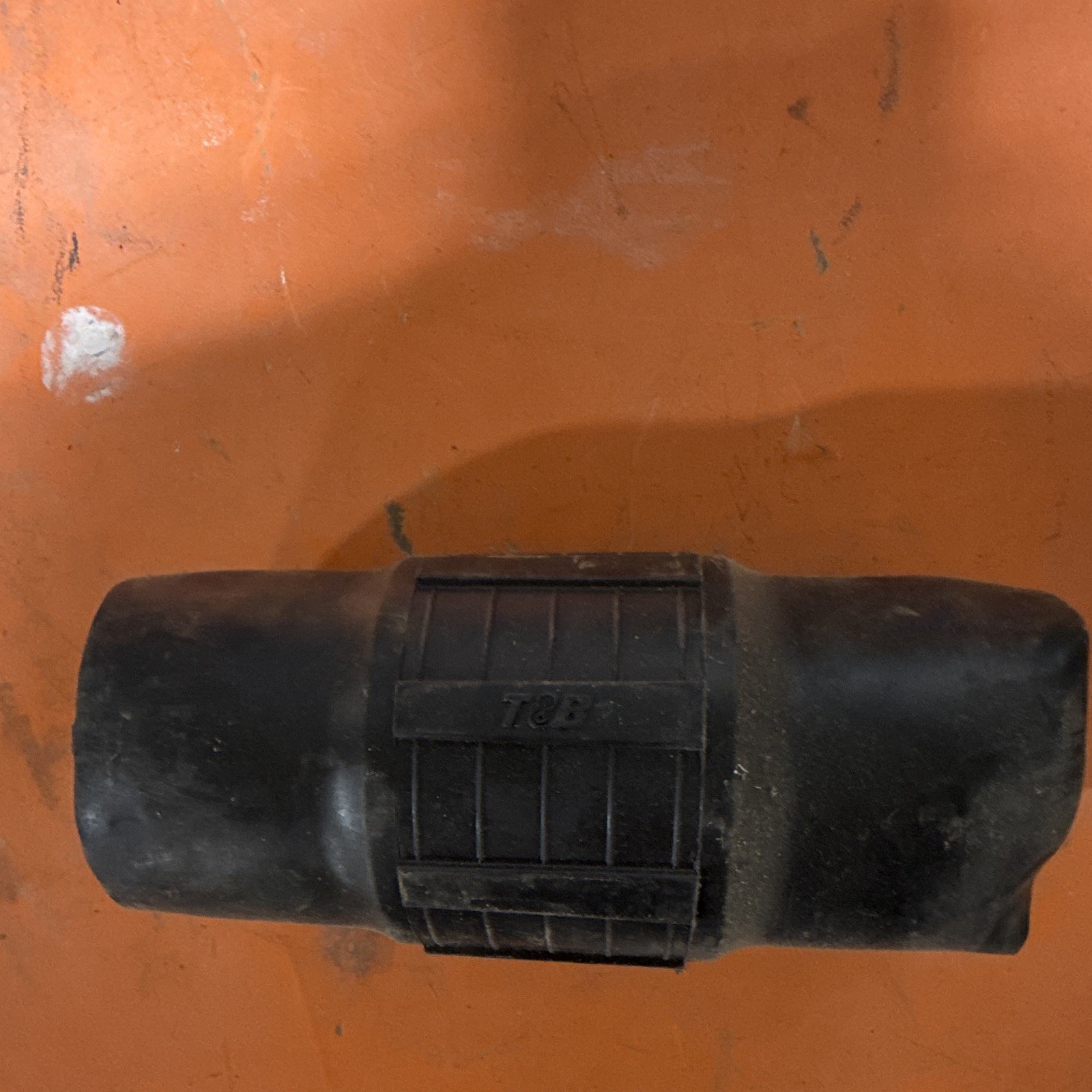(9) $24.99 each.T&B ENT Conduit Coupling Connector, Black Plastic w/ Blue Insert
