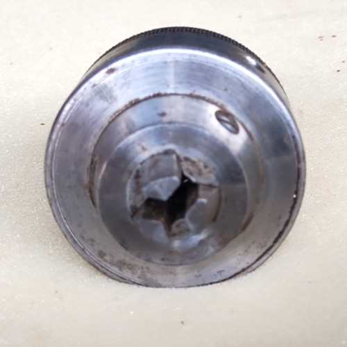 Vintage Drill Chuck MFG.by Skinner Chuck Co. No.22 Gear Pattern New Model