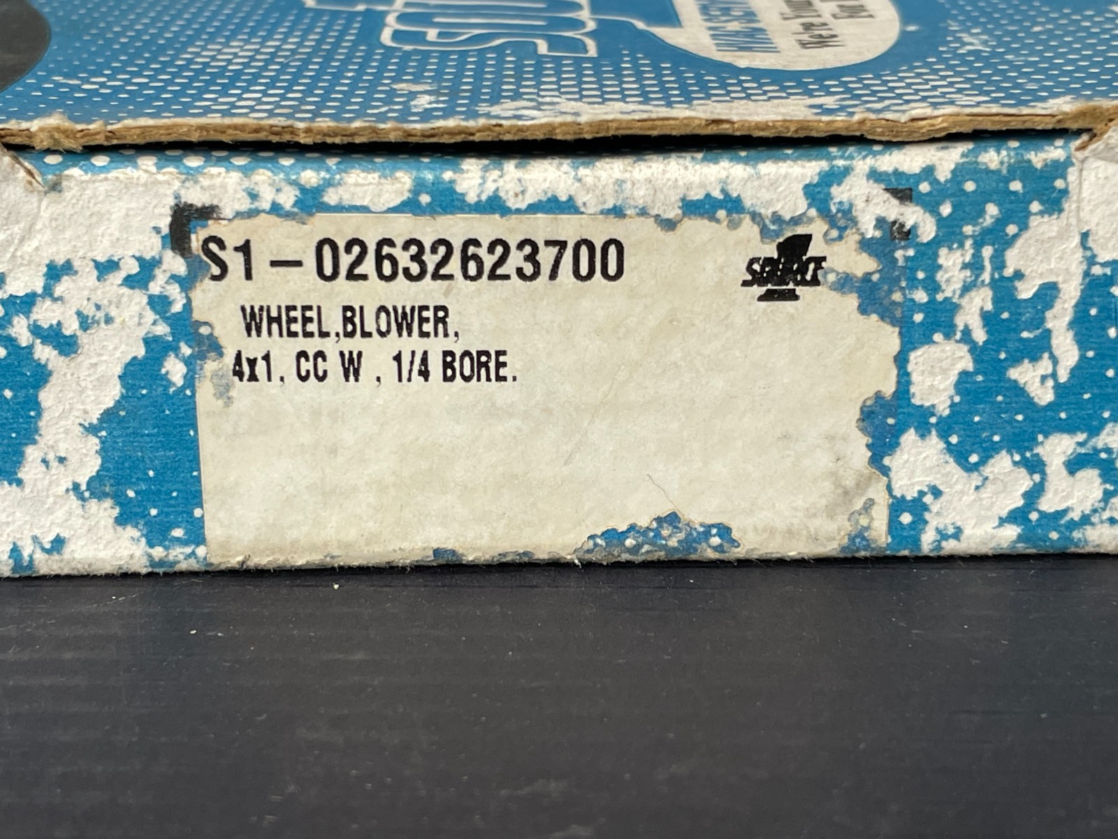 New Source 1 026-32623-700 Stainless Steel Blower Wheel 4″ X 1″ CCW 1/4″ Bore