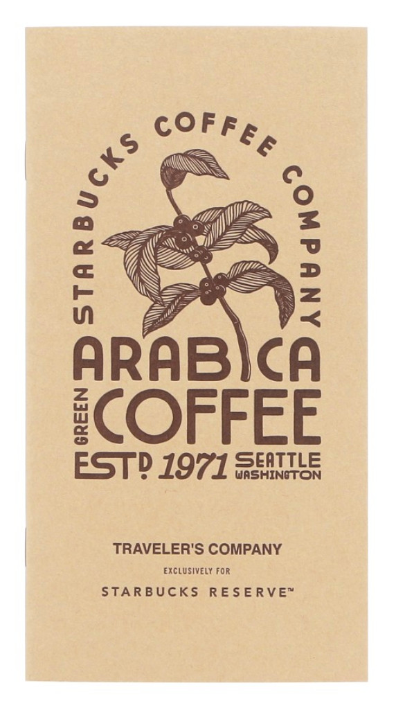 TRAVELER’S notebook for Starbucks Reserve Roastery Tokyo Refill ARABICA Blank