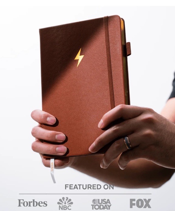 BRAND NEW Finisher Secrets Finisher’s Journal 3.0 Daily Undated Faux Leather