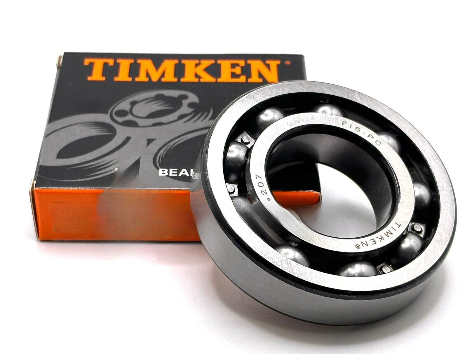 NEW TIMKEN 6207 C3 DEEP GROOVE BALL BEARING, OPEN, NO SEALS 35x72x17mm