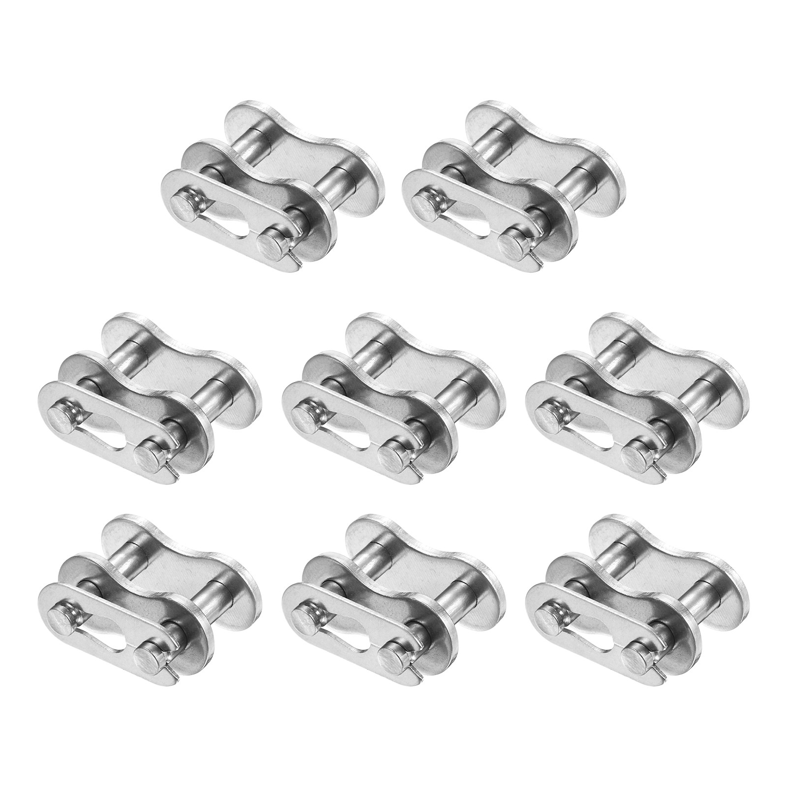 8Pcs 1/2″ Stainless Steel Roller Chain Offset Link Full Links for 08A Chain