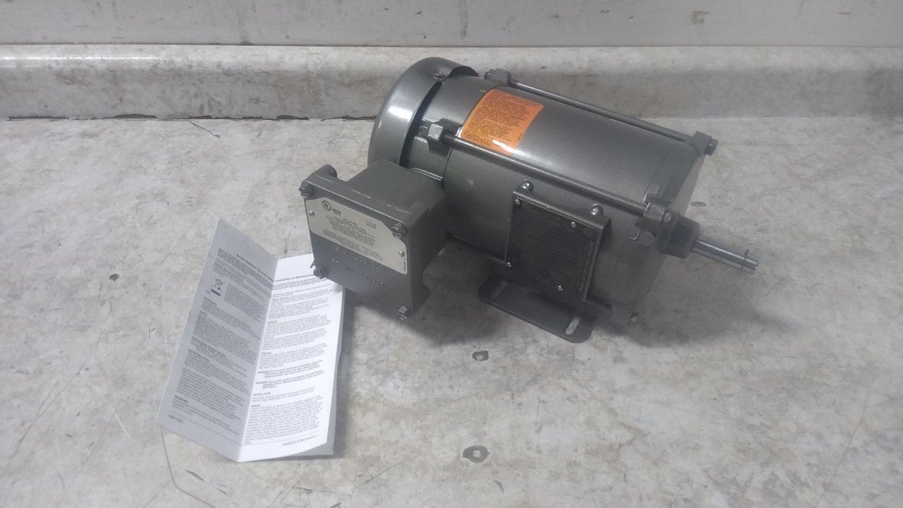 Baldor Electric XM050542A 0.5 HP 1725 RPM 208-230/460VAC Explosion Proof Motor