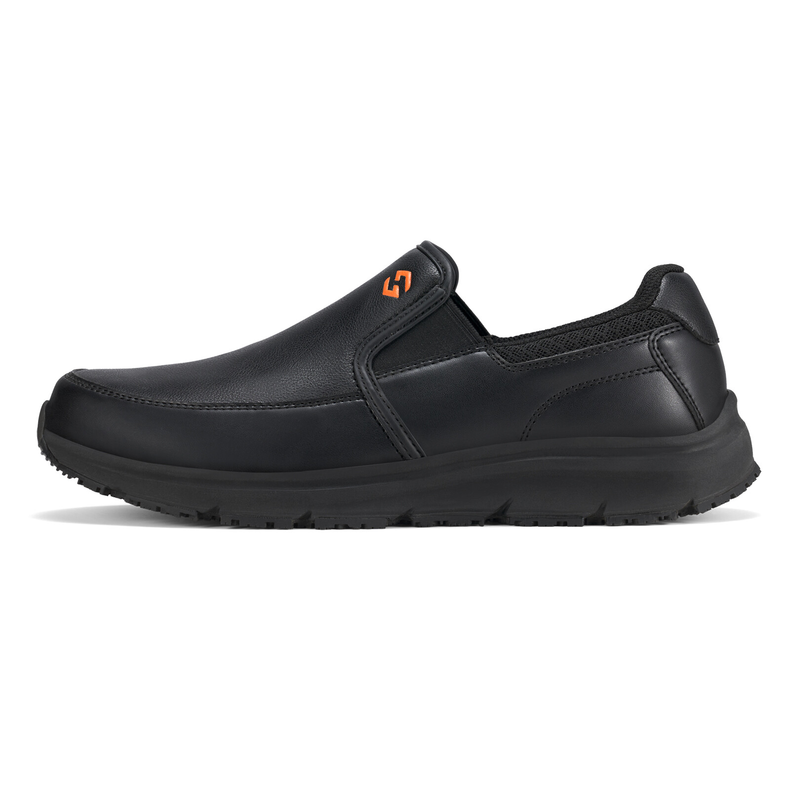 HISEA Men’s Non-Slip Shoes Slip-On Chef Shoes Water Resistant Kitchen Work Shoes