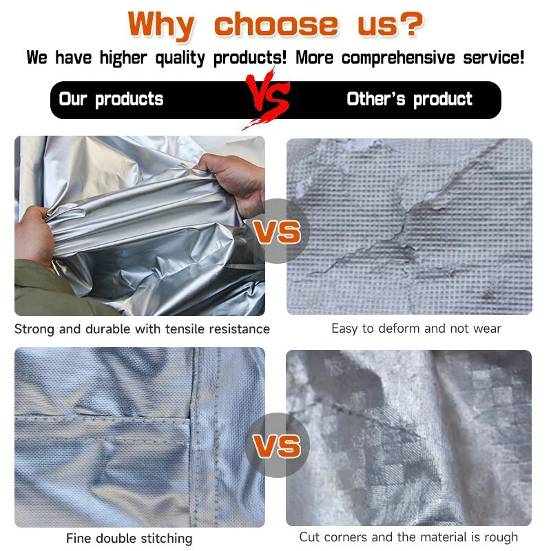 Full Cover For Mini Excavators Outdoor Waterproof UV Snow Dust Rain Resistant