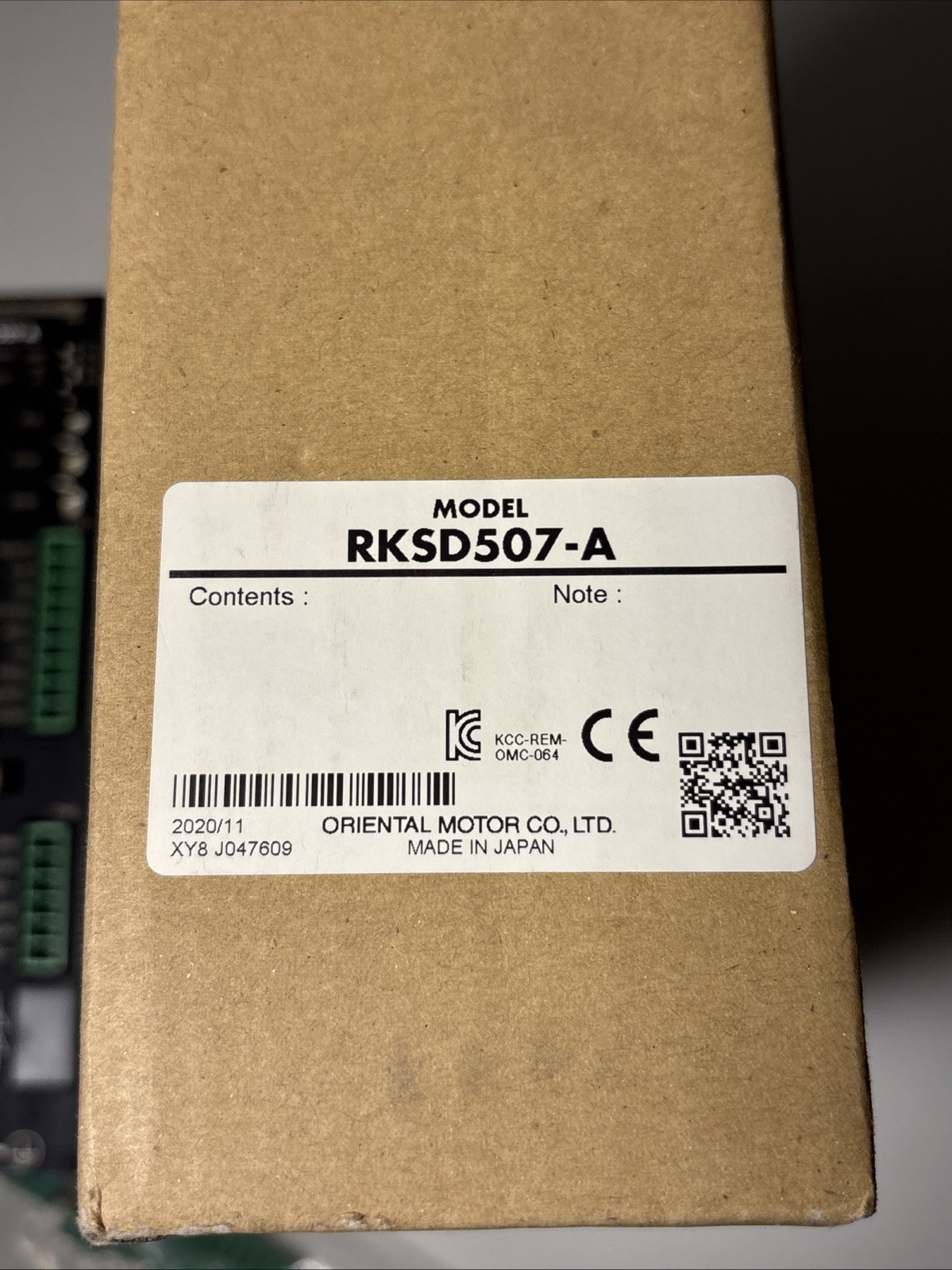 New Vexta Oriental RKSD507-C STEPPING MOTOR DRIVER RKSD507C EXPEDITED SHIPPING