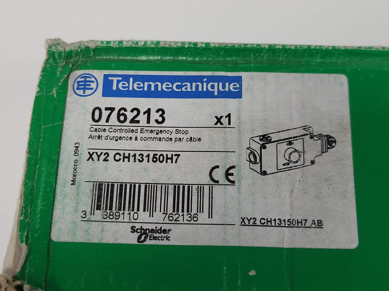 Telemecanique XY2C Latching Emergency Stop Cable Pull Switch XY2CH13150H7