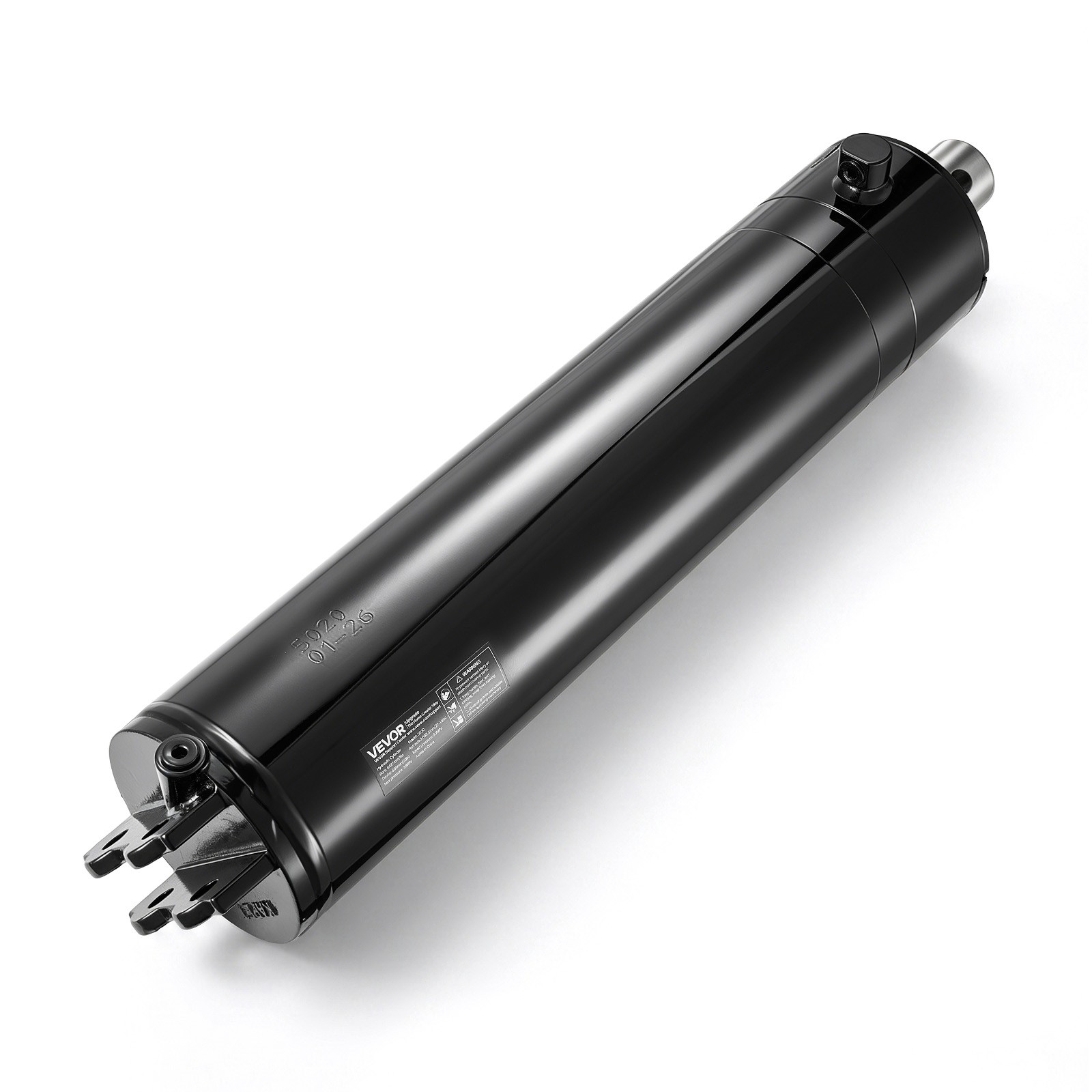 VEVOR Double Acting Hydraulic Cylinder Max 4500PSI Pressure 5″ Bore & 20″ Stroke
