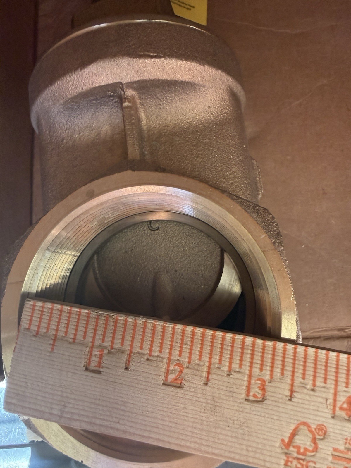 New Milwaukee Valve 1140 3″ Bronze Gate Valve Class 150 300 WOG 31140M