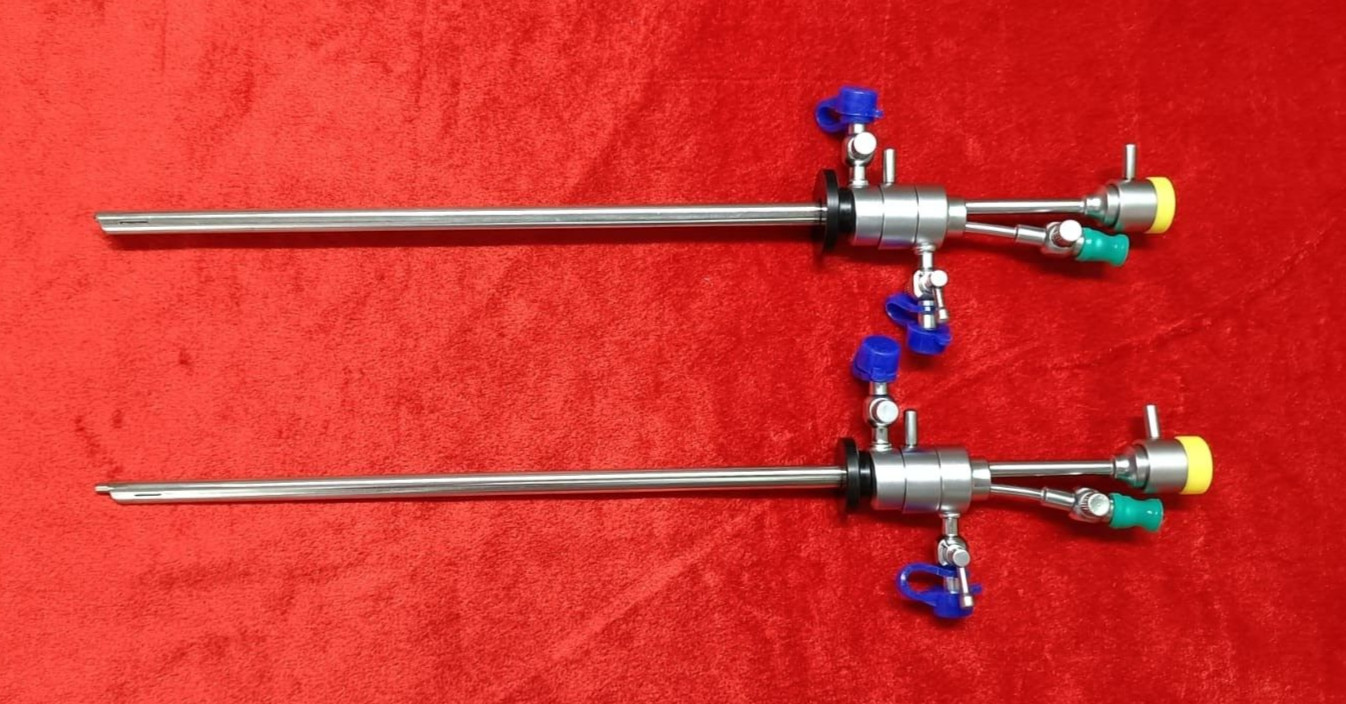 2pc-Laparoscopic Hysteroscopy Operative Batuchi Sheath 2.9mm SS Best Quality