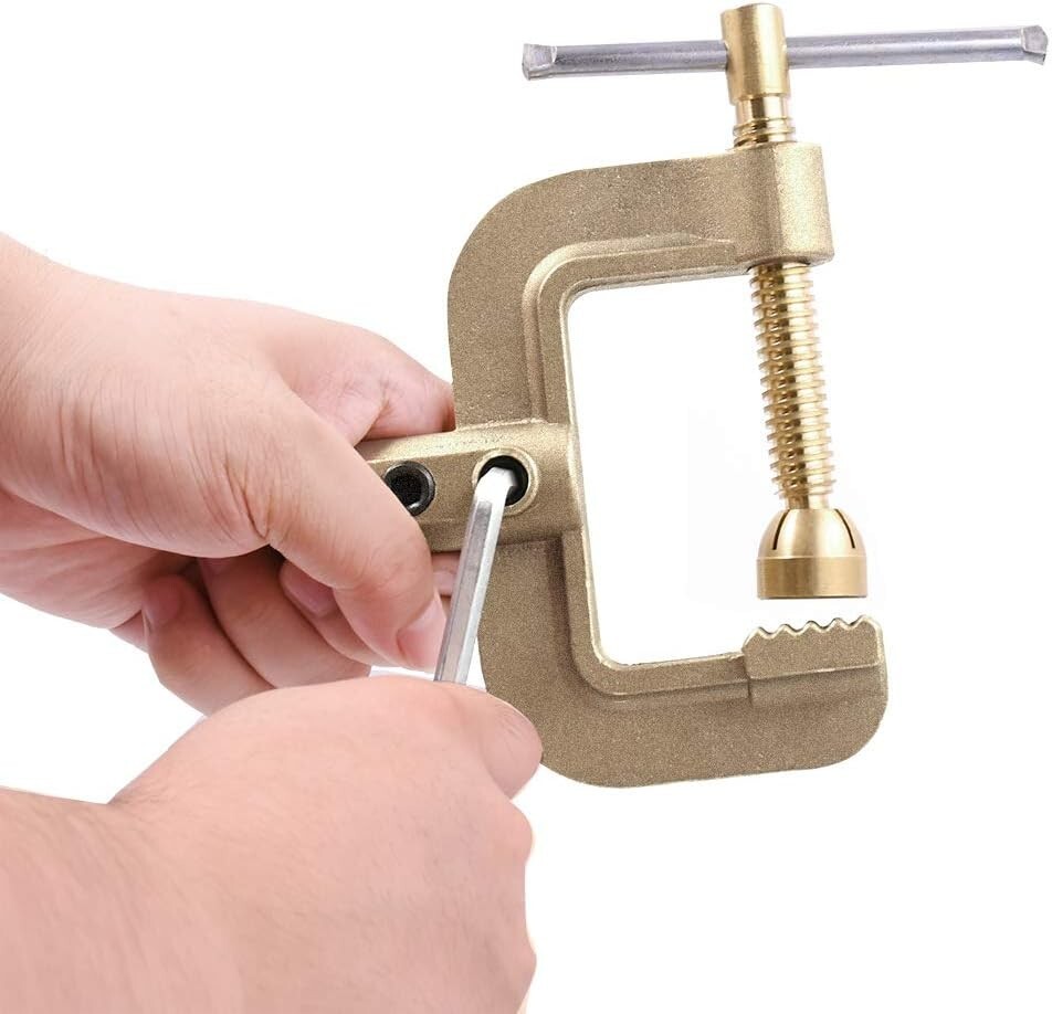 G Ground Welding Earth Clamp 0.75kg Full Cooper 400A High Standard Solid Bras…