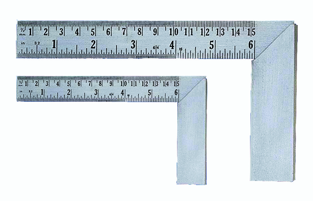 9″ Graduated Steel Squares