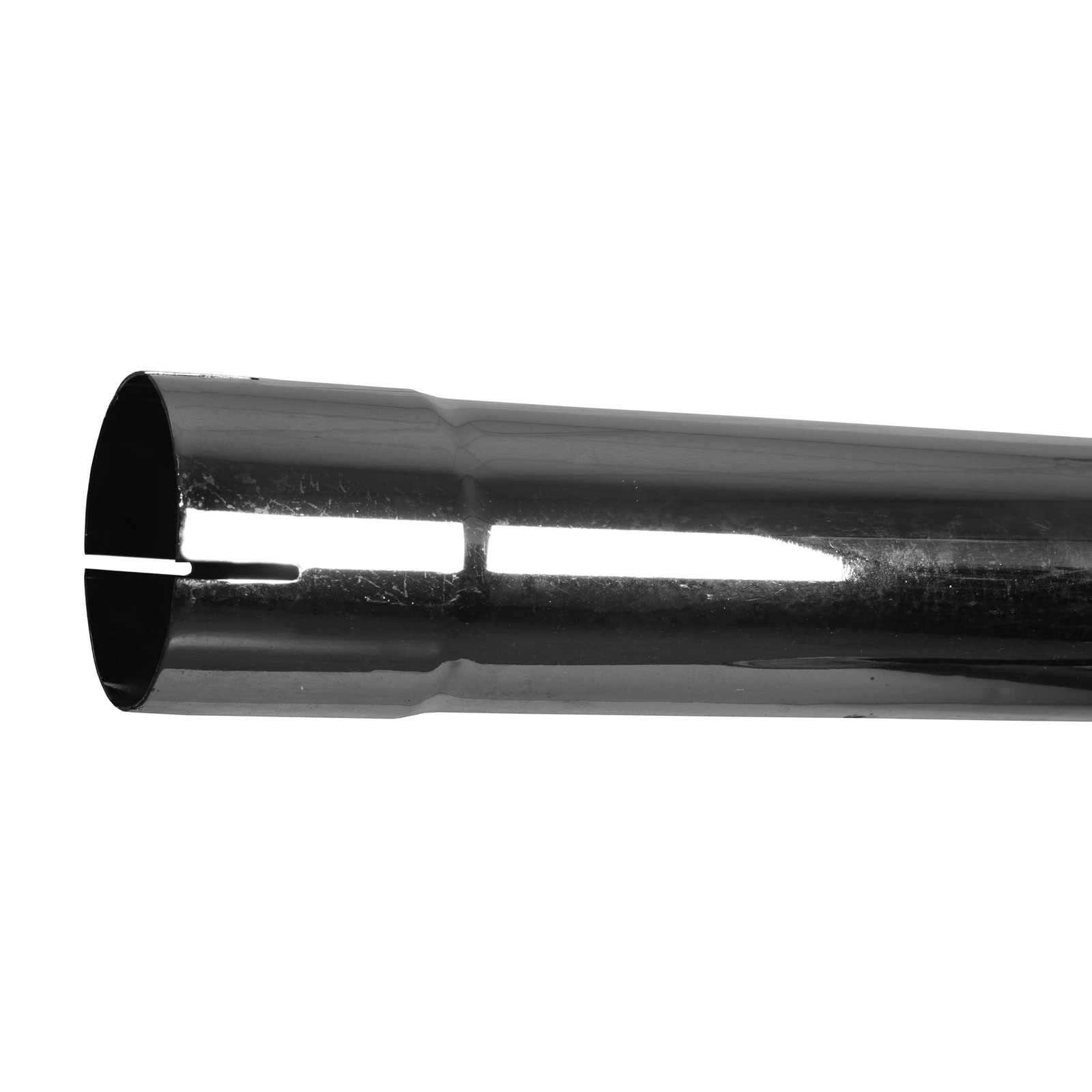 Exhaust Pipe Replacement for UNIVERSAL 5″ x 96″, Curved Chrome
