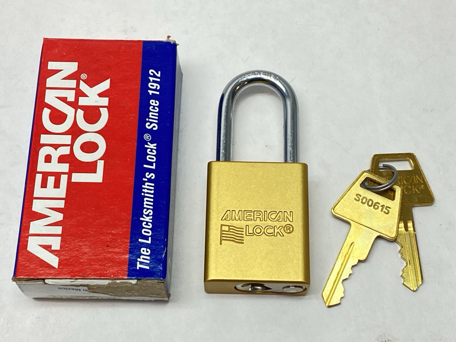 American Lock A1106KAYLW Lockout Padlock Yellow Key S00615 LOT OF 10