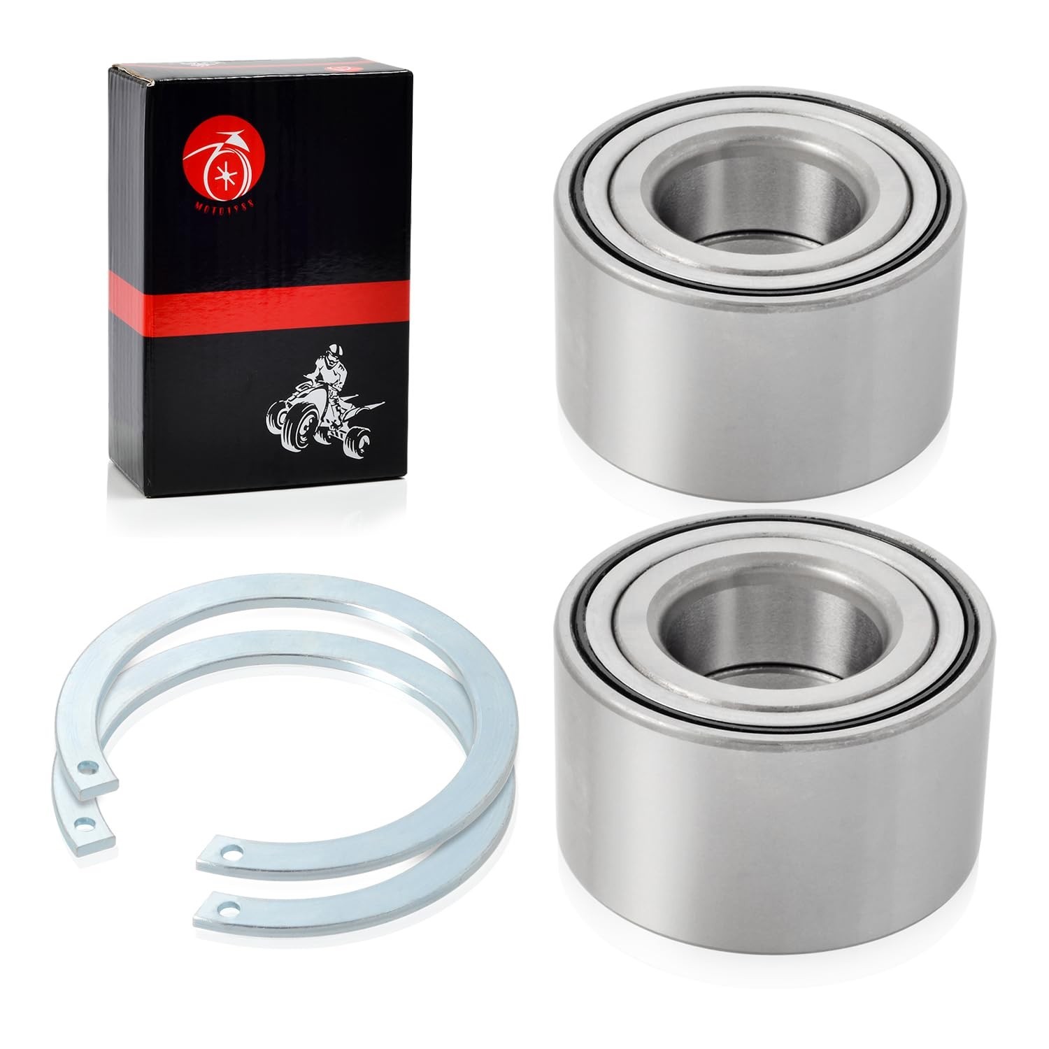Front Wheel Bearings & Circlip for 420 TRX 500 520 2014-2024 91051-HR3-A21 27×55
