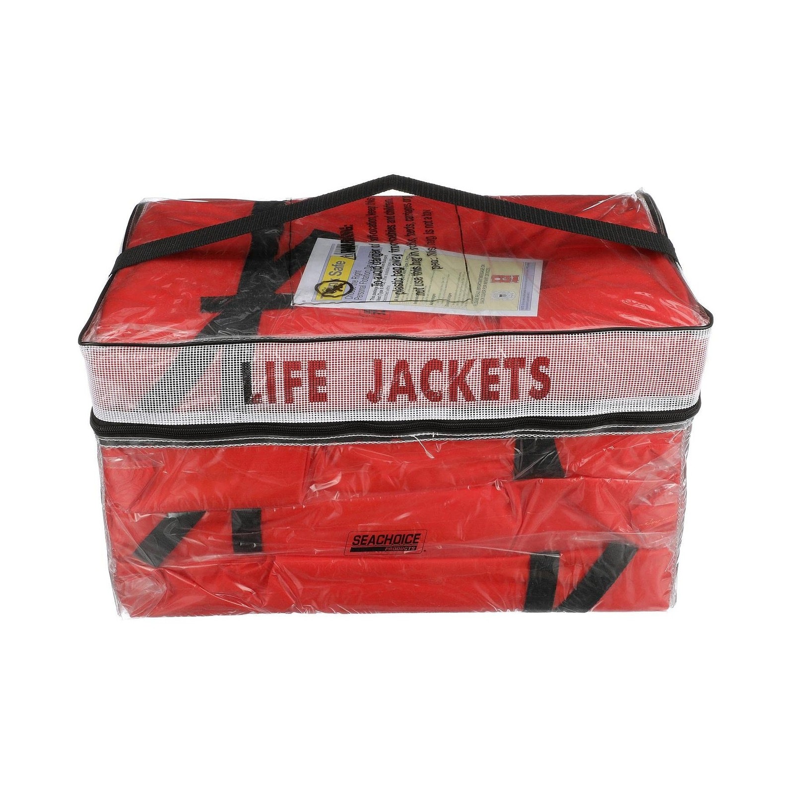 Seachoice Life Vest, Type II Adult: 4-pack Orange FAST USA SHIP