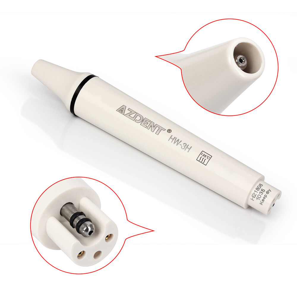 Dental Ultrasonic Scaler Handpiece/Tips/Wrench/fit EMS Woodpecker/DTE/SATELEC