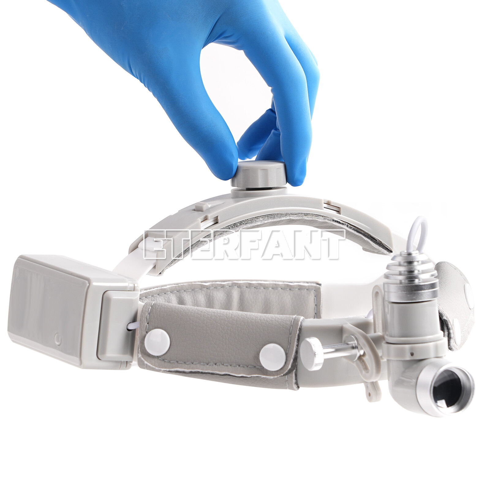 10W LED Dental Medical Headband Head Light Good Light Spot ENT Specific Headlamp
