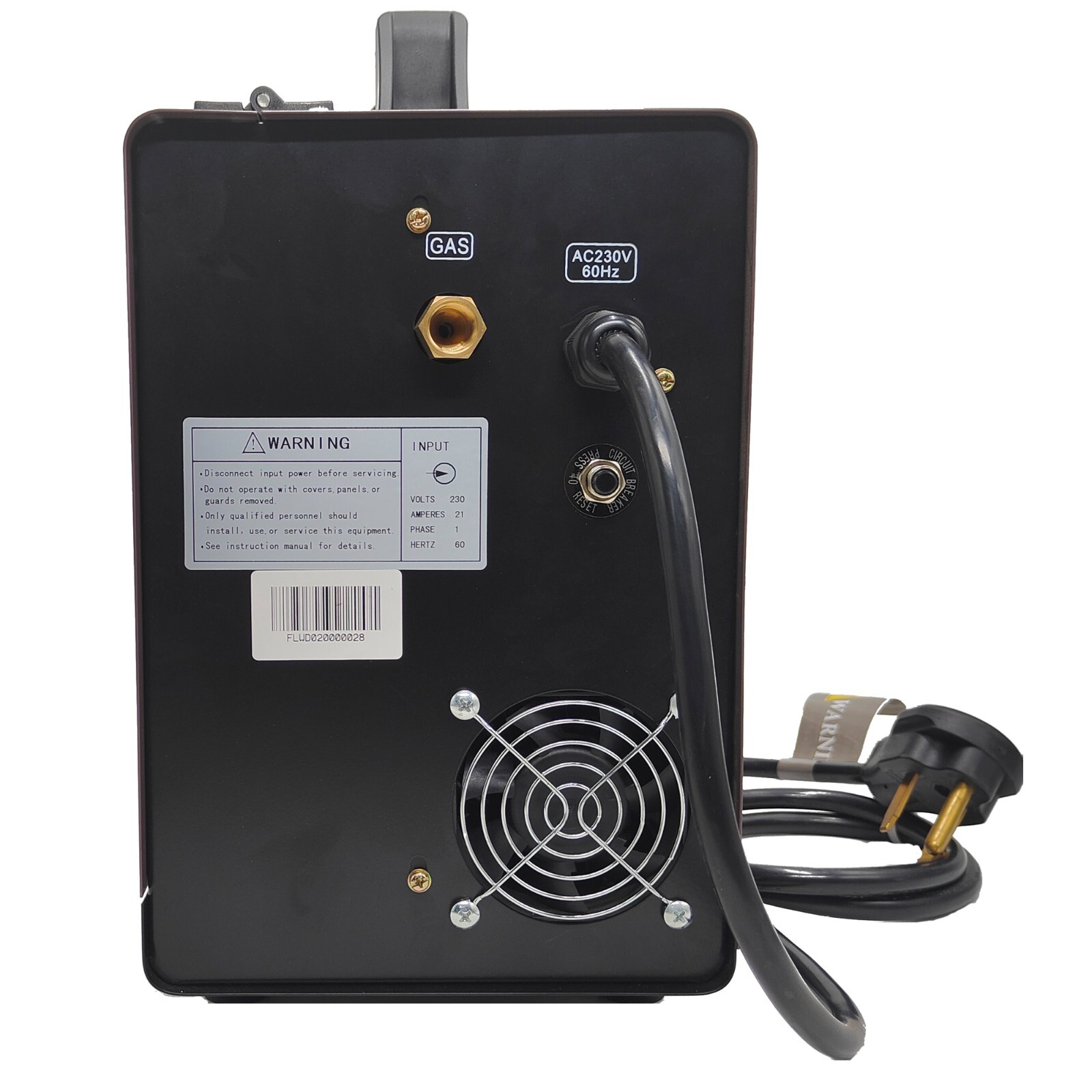 MIG Welder Lotos MIG175 220-Volt 175 Amp MIG Flux-Core Welder & Spool Gun New