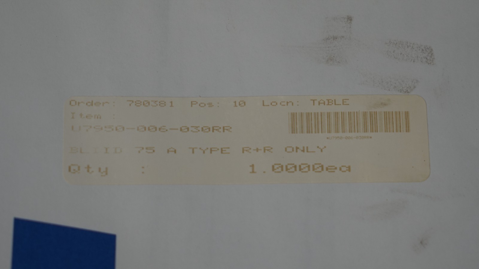 OKUMA U7950-006-030RR Servo Amplifier BLII-D75A **WARRANTY**