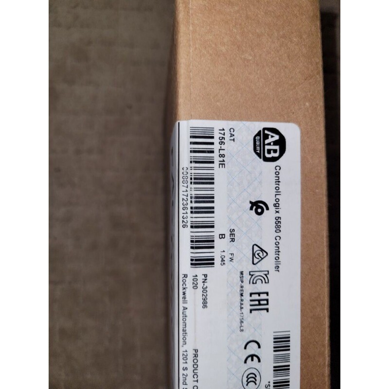 Allen Bradley 1756-L81E Sealed ControlLogix 3MB Controller ~AD