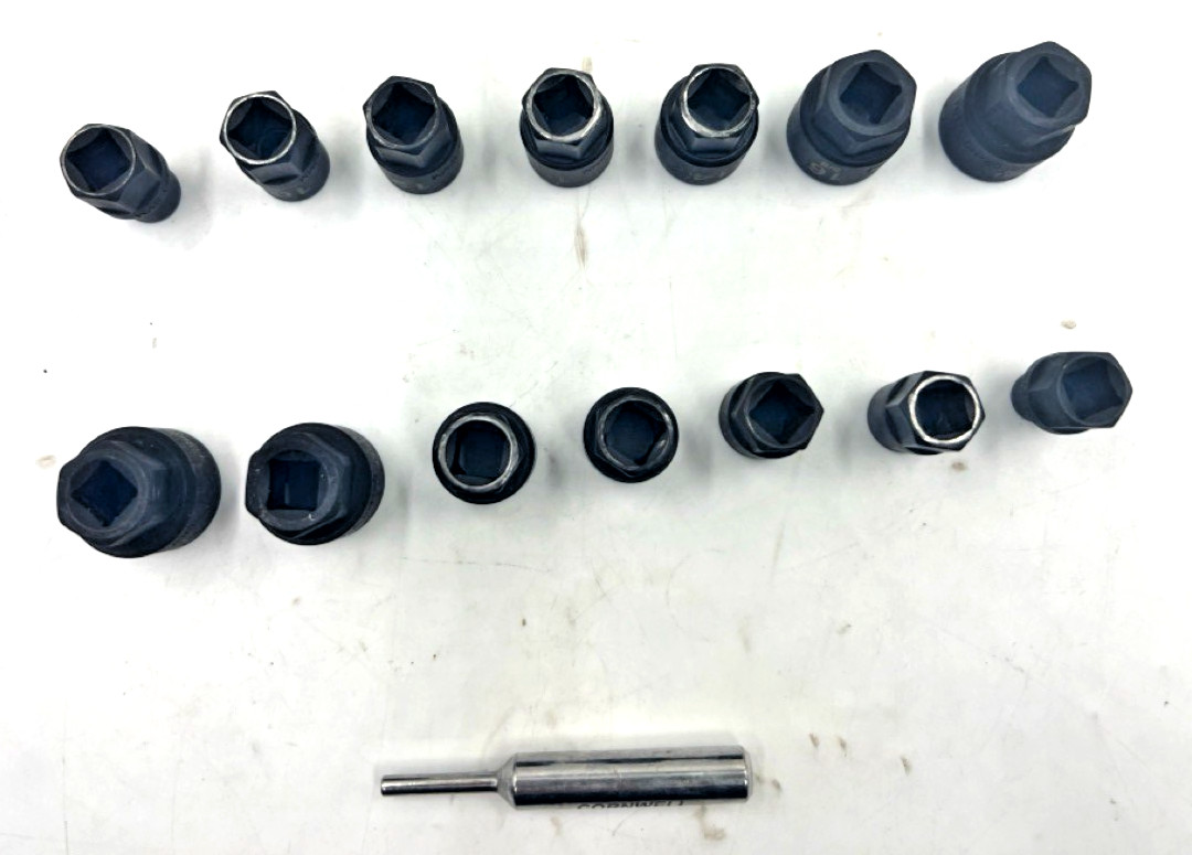 Cornwell Tools CTGBE15ST – 15 Piece 3/8″ Drive Bolt Extractor Set (EL1129552)