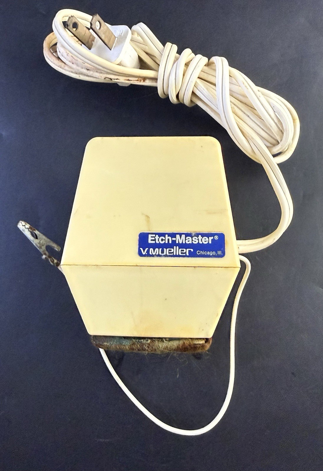 vintage V. Mueller «Etch-Master» electro-chemical etching device Untested F7.4