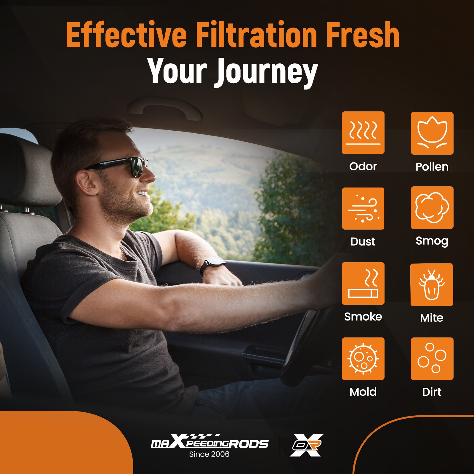 2Pack Air Filter Kit for Mazda 3 CX-30 2.0L 2.5L 2019-2024 WA11107