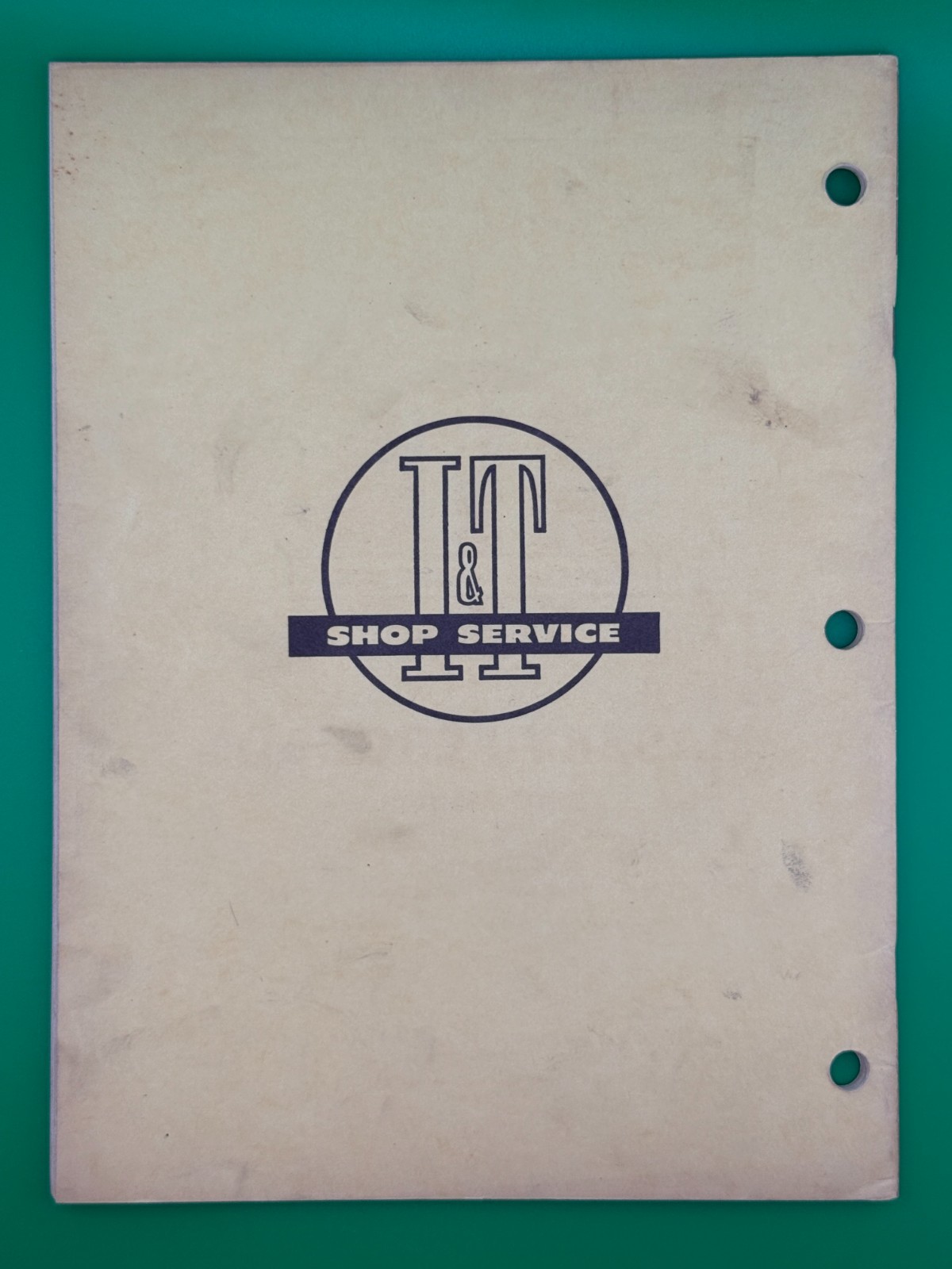 I&T Massey Ferguson MF-14 Shop Manual TO35 F40 MF35 MF50 MF202 MF204 MHF202