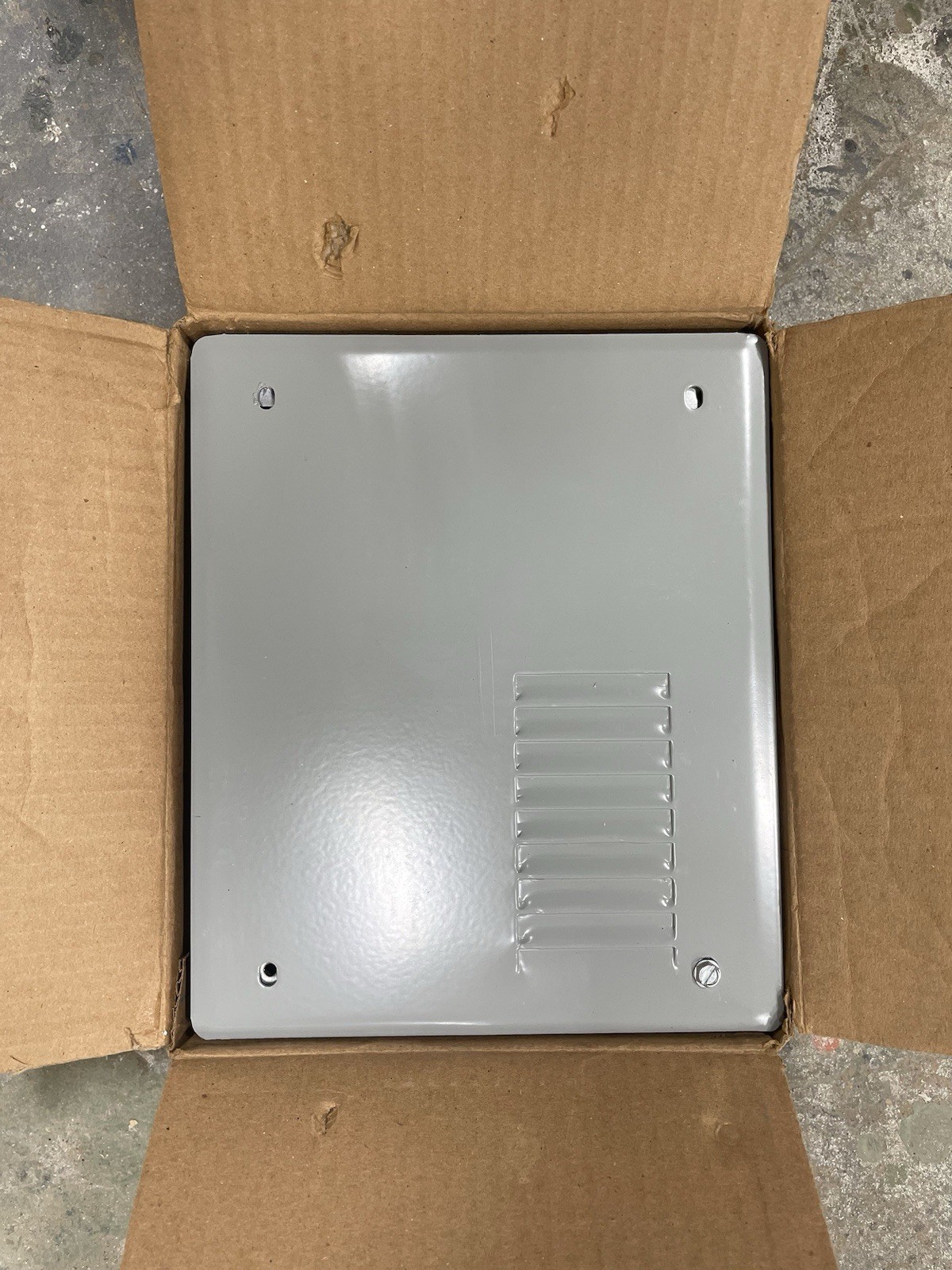 GE 125 Amp Indoor Main Lug Load Center Panel 4 Spaces 8 Circuits Panel TL412CP