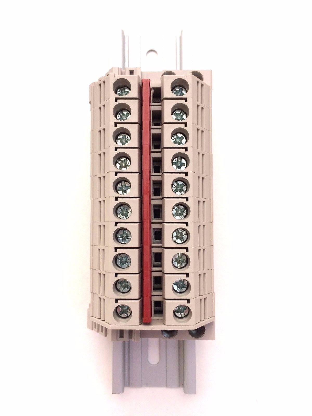Solar Combiner Box Connector DIN Rail Terminal Blocks Dinkle 8AWG 50A 600V