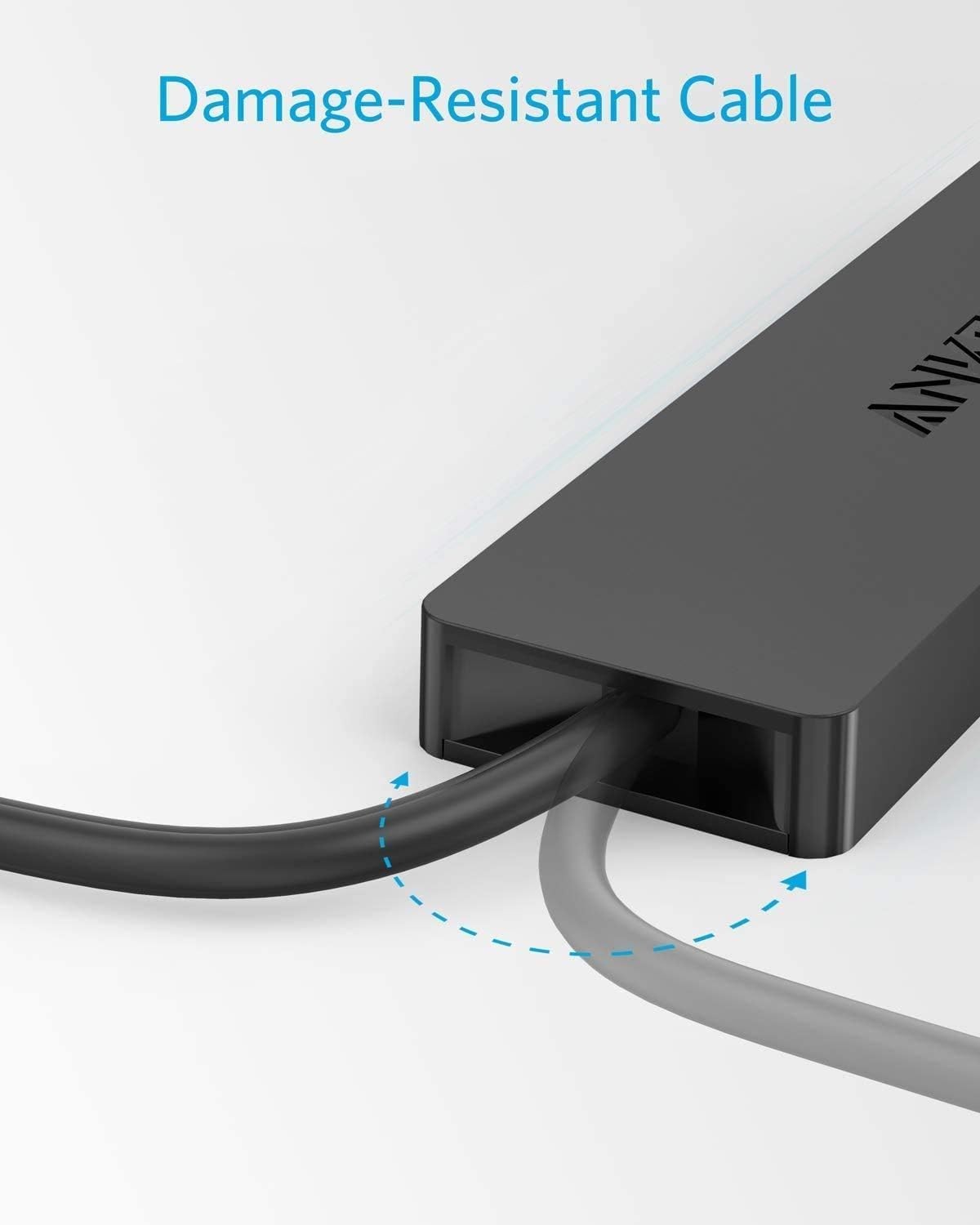 USB Hub 4 Ports, Multiple USB 3.0 Hub, USB Splitter for Laptop, Extender for a P