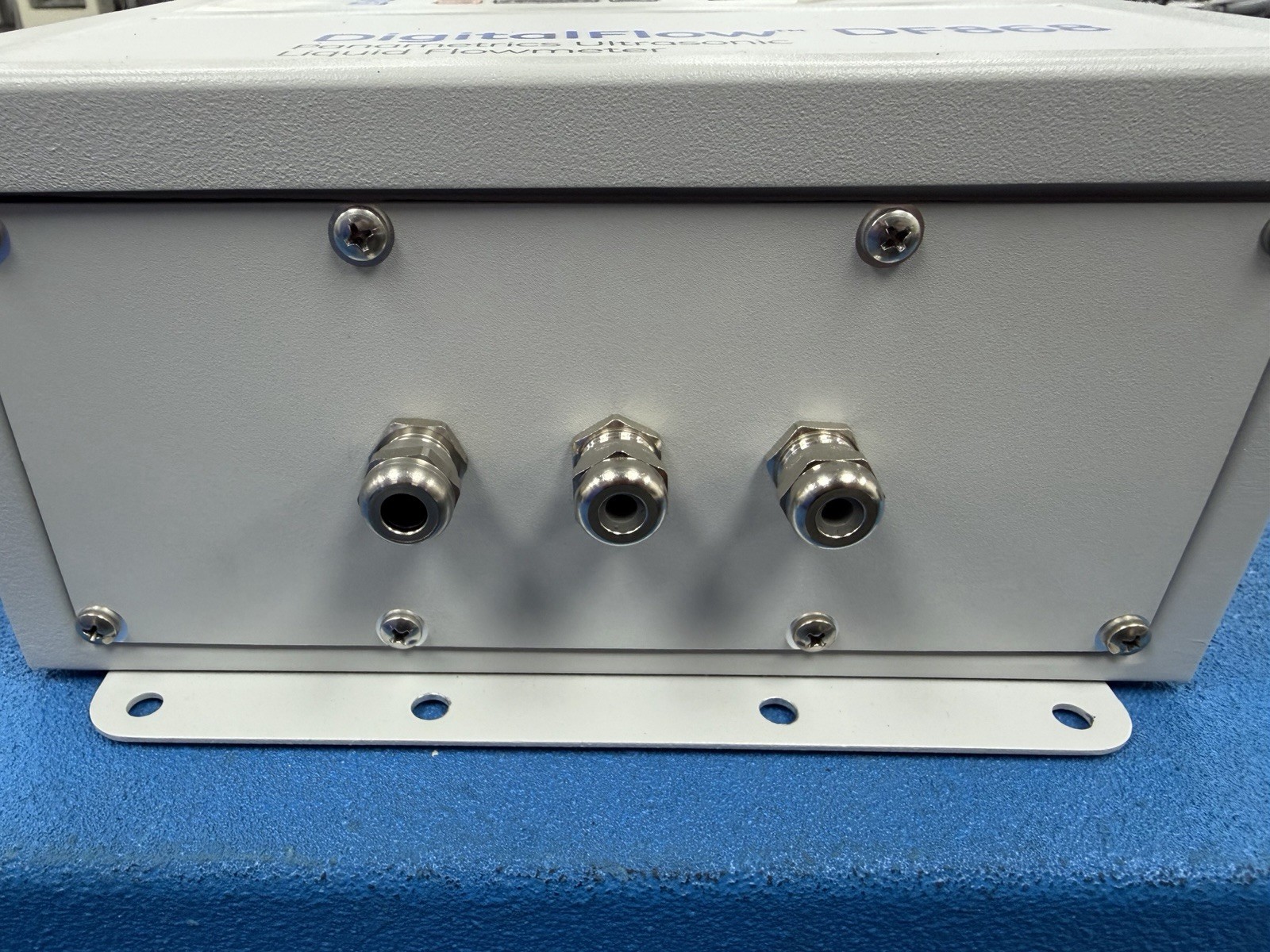 GE DF868 Panametrics Ultrasonic Flowmeter with UTXDR 4 MHz Flow Transducer