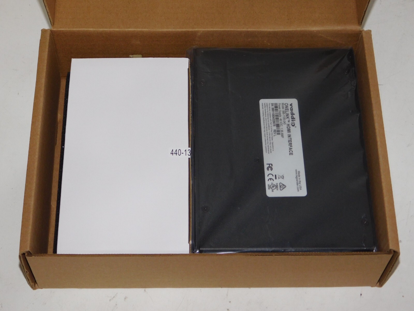 New Vaddio 999-1105-043 OneLINK HDMI Interface Receiver HDBaseT Camera System