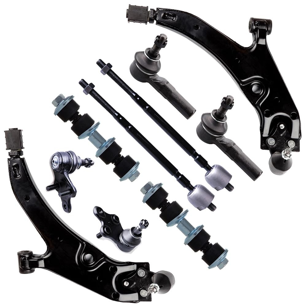 10pcs Suspension Kit For 1991-1997 Tercel 1992-1997 Paseo Control Arm Ball Joint
