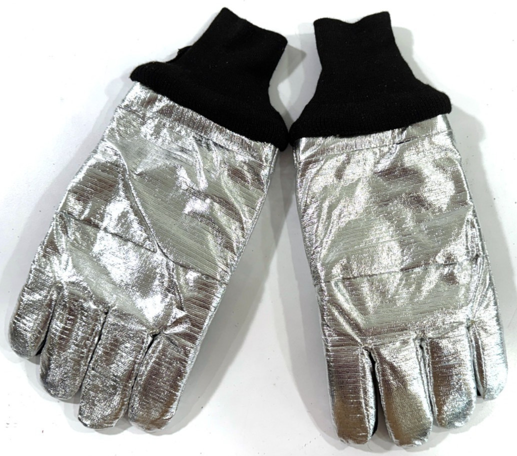 LARGE SHELBY 5200 PROXIMITY WRISTLET ALUMINIZED PBI FIREFIGHTING GLOVES MFG 2018