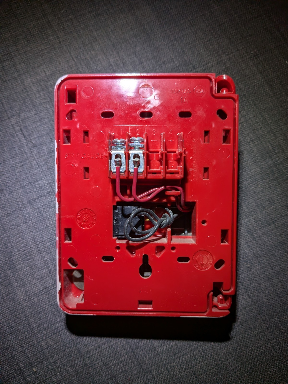 Gamewell-FCI MS95-SL Addressable Pull Station – Used But Functional