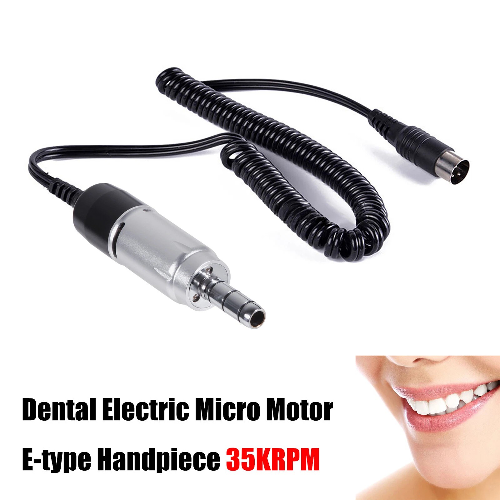 Dental Micro Motor E-Type Connector High Speed Handpiece Standard 35K rpm US