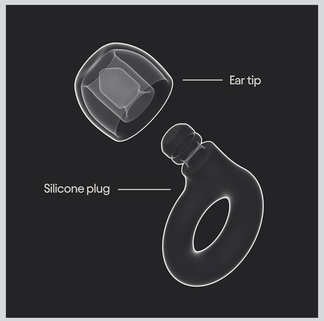 Loop Quiet 2 Earplugs-Reusable Noise Reduction, Earplugs w/Mute – Open Box