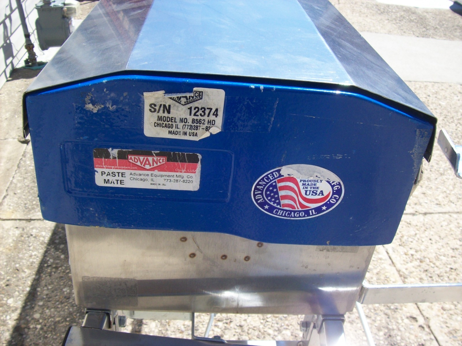 USED Advance Paste Mate B562 HD – Wall Paper & Walltex pasting machine