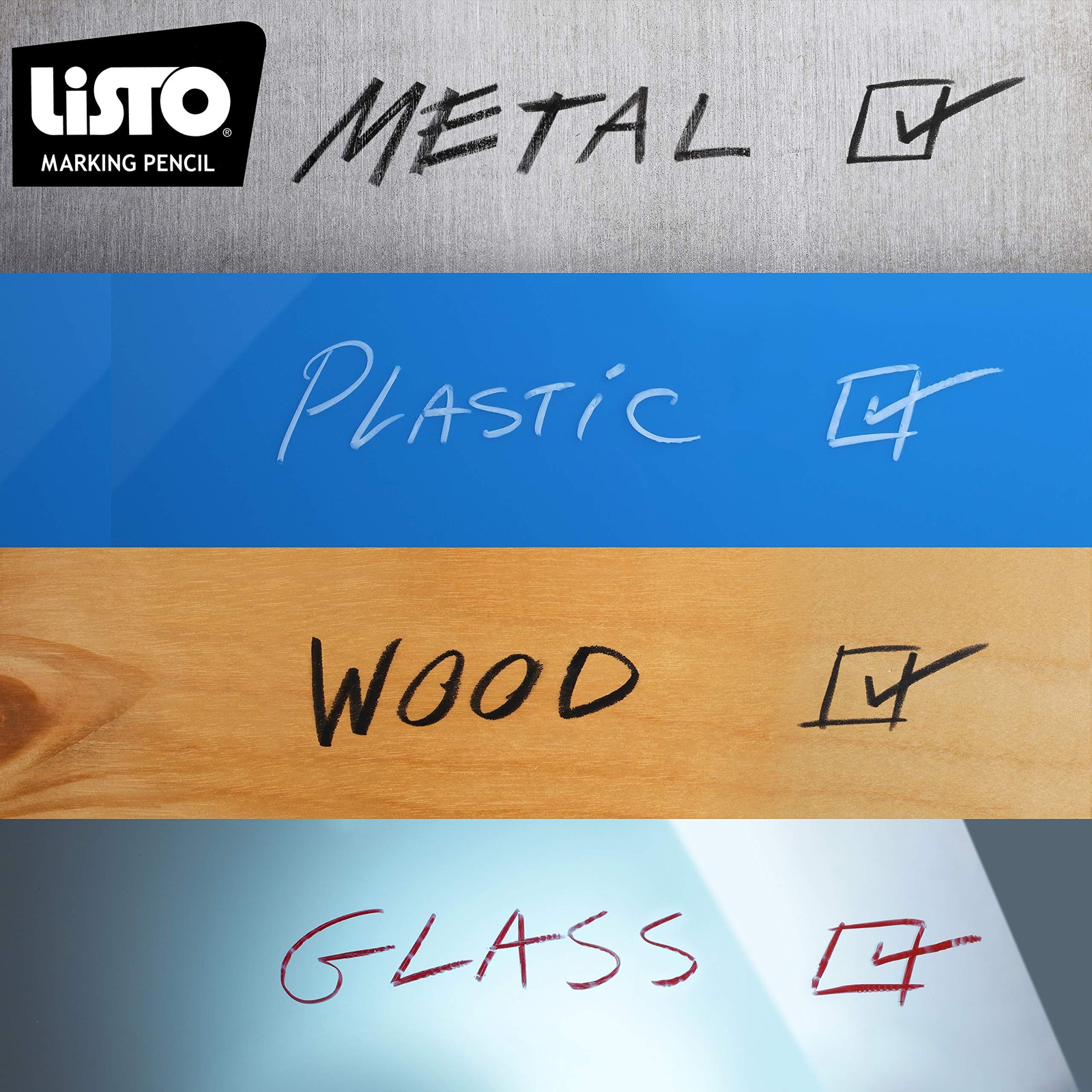 Listo 1620 – Box Of 12 – China Markers/grease Office Product