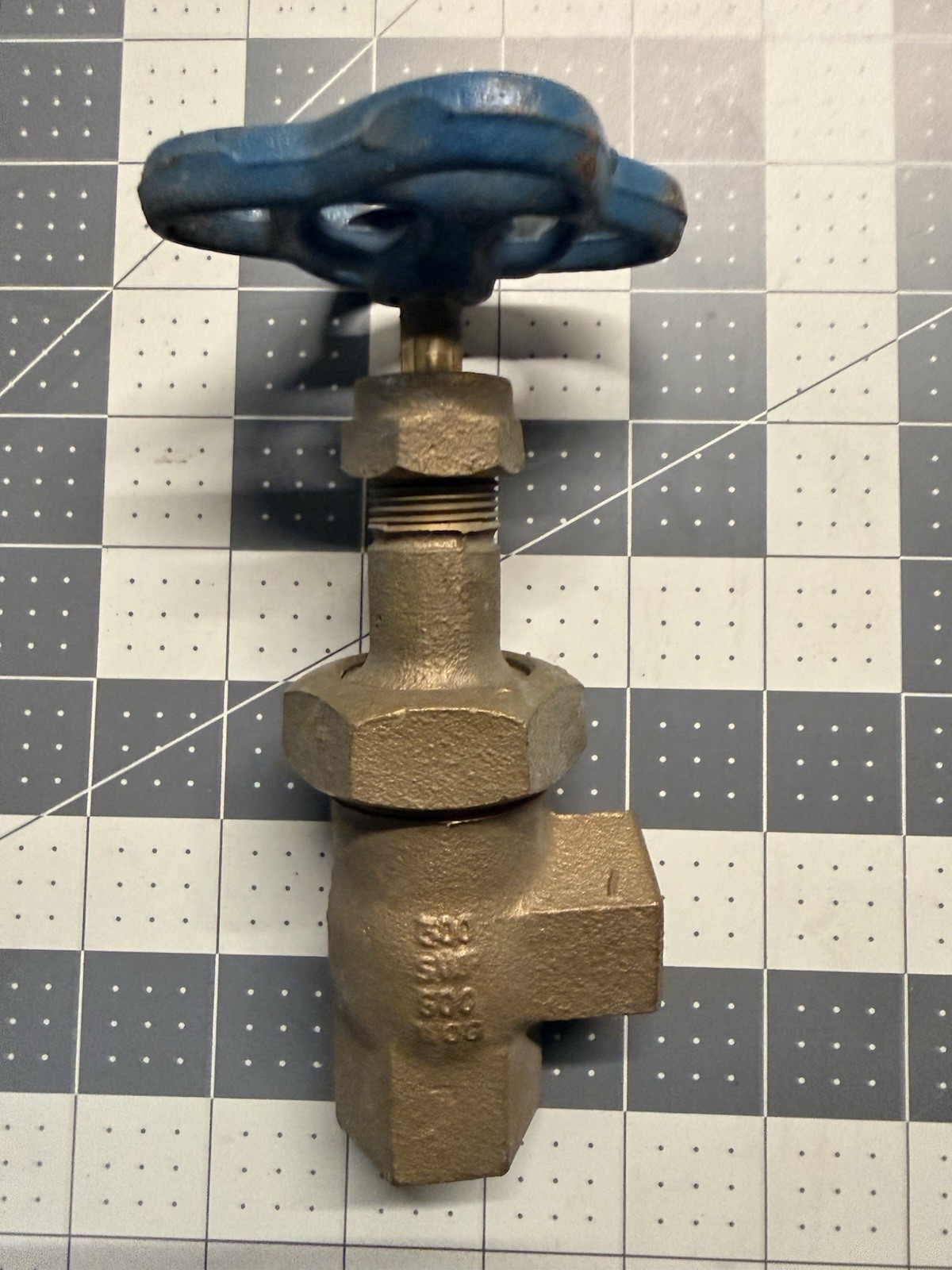NIBCO (NIBCO/SCOTT) T-375-B ½” Class 300 bronze angle valves (lot of 3)